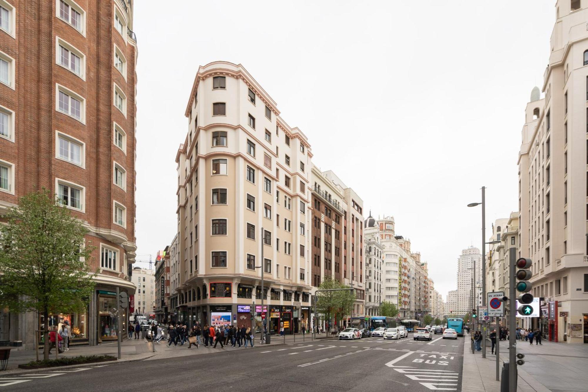Apartamento Reformado De Lujo En Gran Via Madri Exterior foto